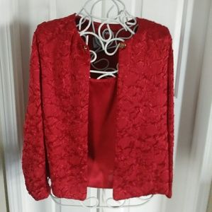 R&M Richards two piece evening set